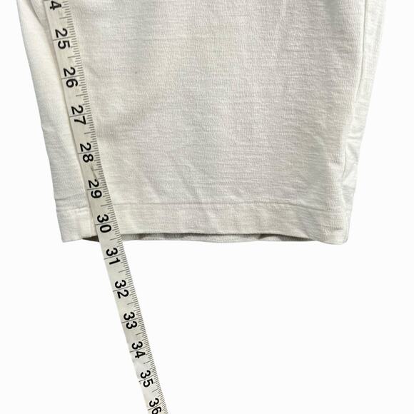 Eileen Fisher Washable Crepe Pants 3XL White Pull On Slim Fit Stretch Minimalist - Picture 8 of 12